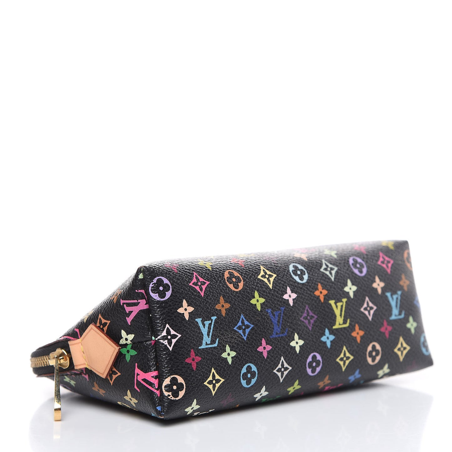 Monogram Multicolor Cosmetic Pouch Black Grenade