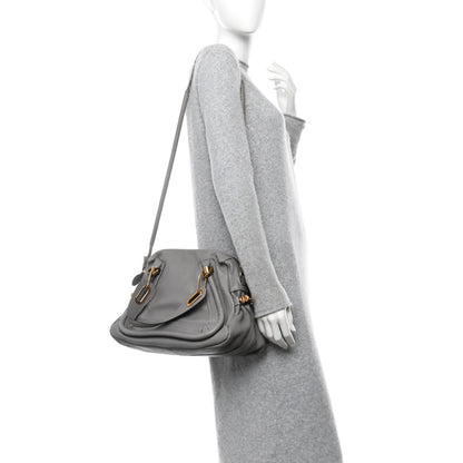 Chloe Calfskin Medium Paraty Cashmere Grey 2 of 12