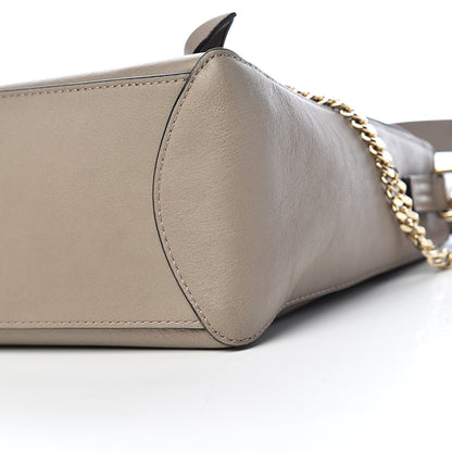 Chloe Calfskin Small Faye Day Shoulder Bag Motty Grey 9 of 10