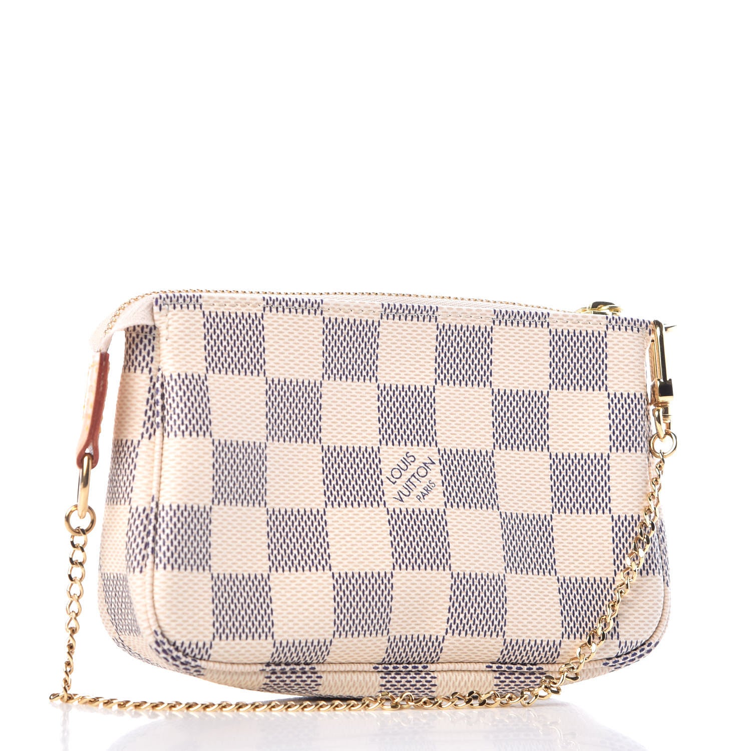 Louis Vuitton Damier Azur Mini Pochette Accessories 3 of 7