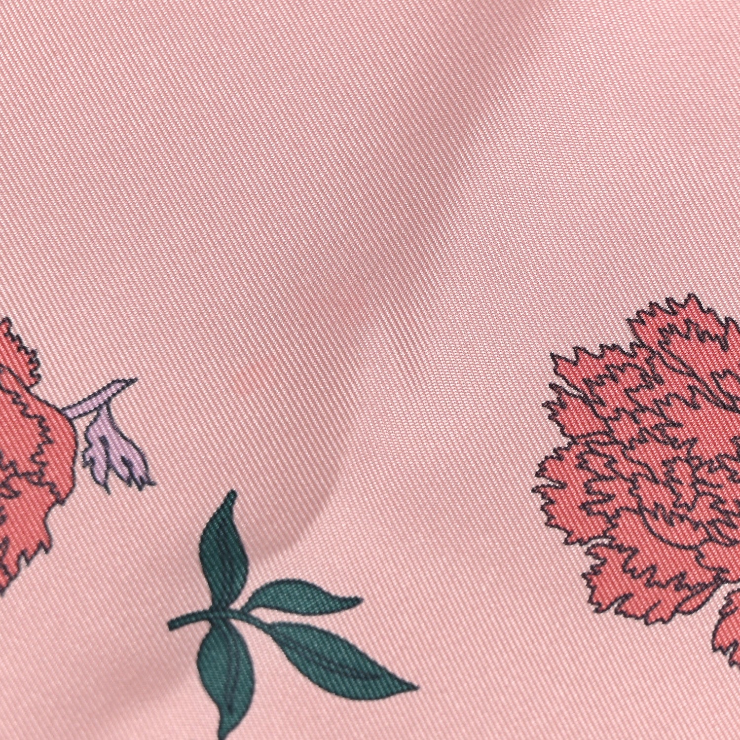 Hermes Silk Robe Legere Scarf 90 Rose Hortensia Bleu 6 of 8