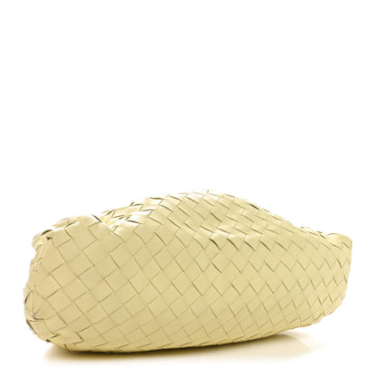 Bottega Veneta Nappa Maxi Intrecciato The Pouch Oversized Clutch Ice Cream 4 of 11