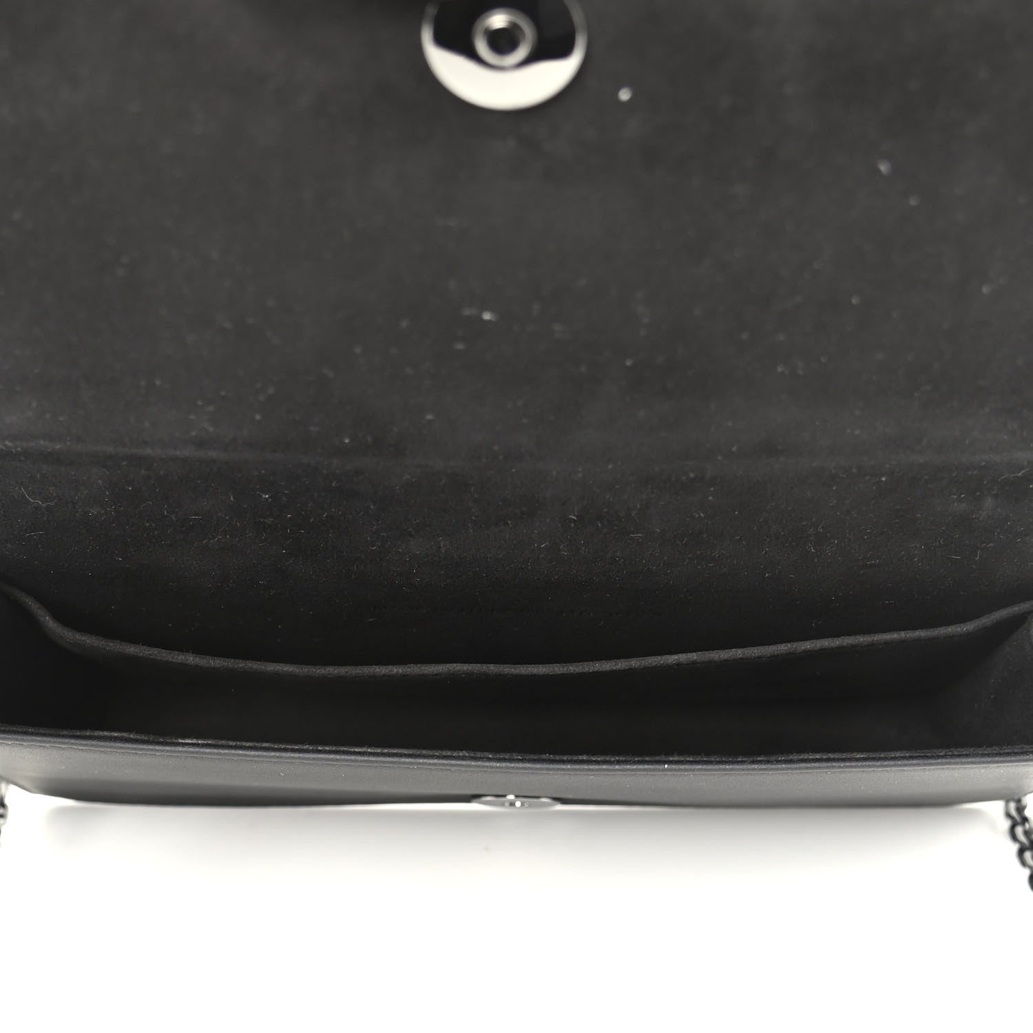 Christian Dior Ultra Matte Calfskin Cannage Lady Dior Clutch Black 6 of 11