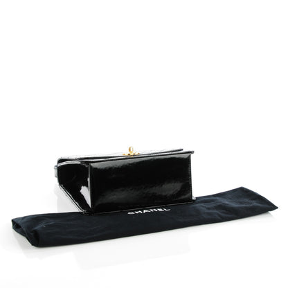 Chanel Patent Medium Kelly Flap Black 4 of 9