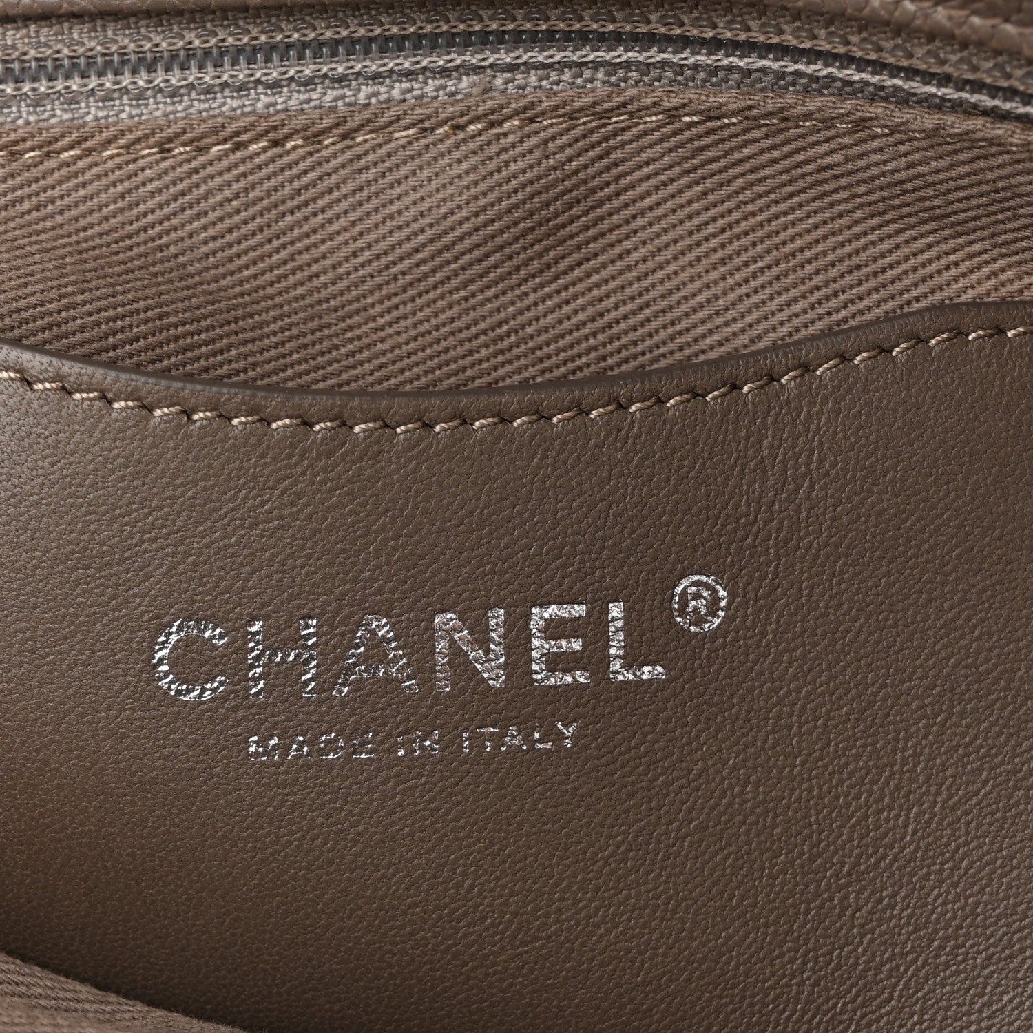 Chanel Caviar Quilted Large Just Mademoiselle Beige 6 of 10