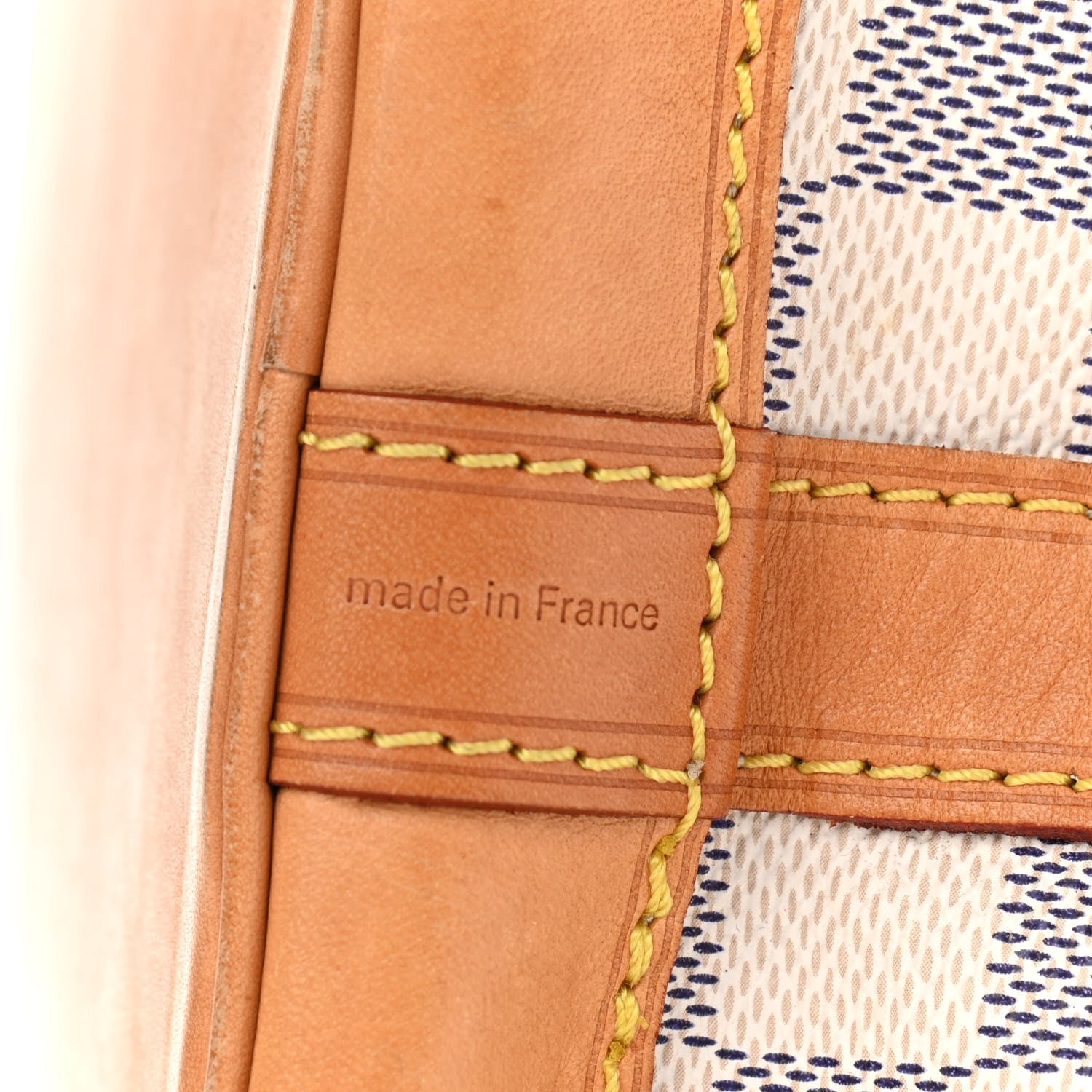 Louis Vuitton Damier Azur Noe BB 7 of 11