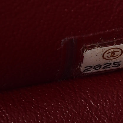 Chanel Patent Caviar Quilted 2.55 Reissue 226 Flap Burgundy 7 of 11
