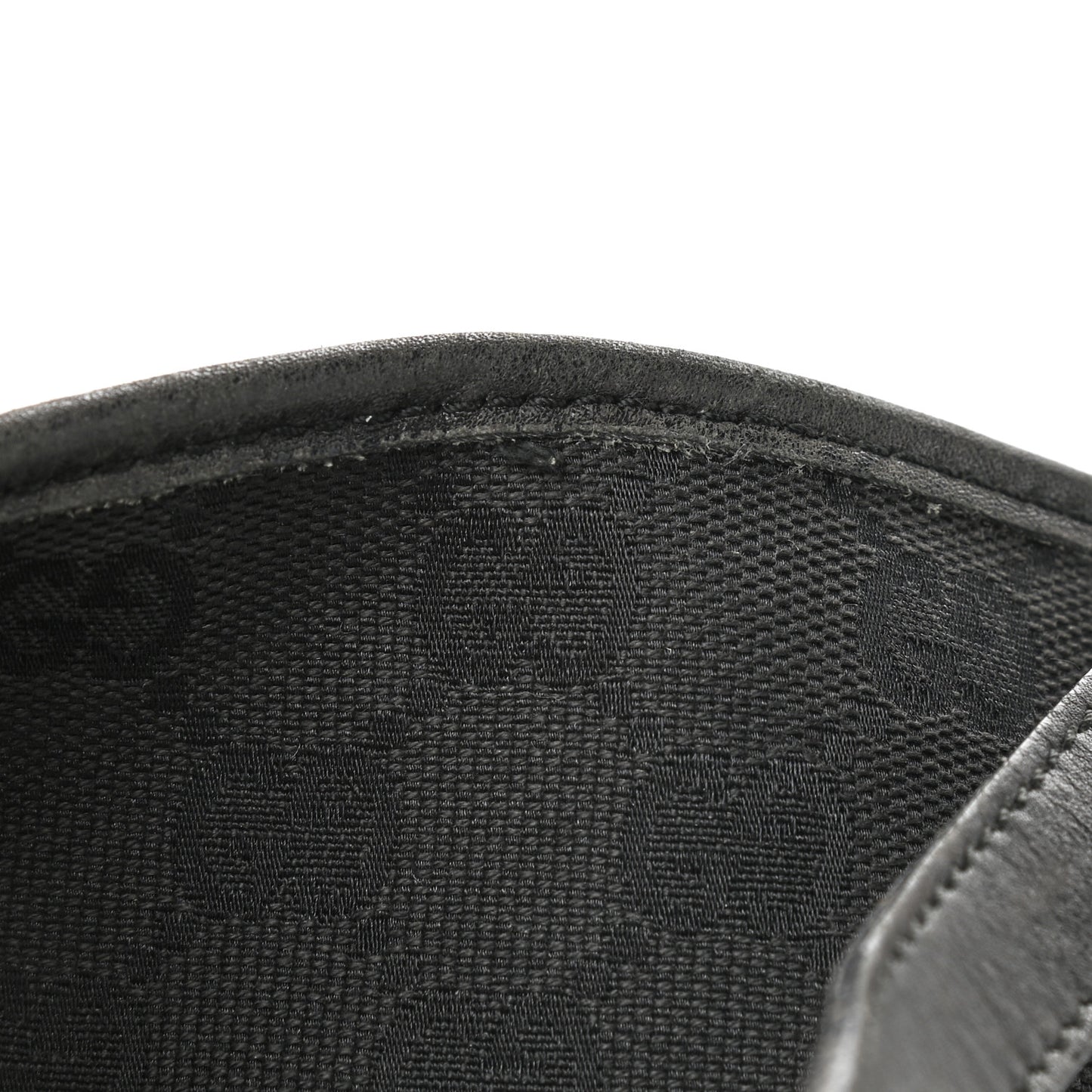 Monogram Bucket Tote Black