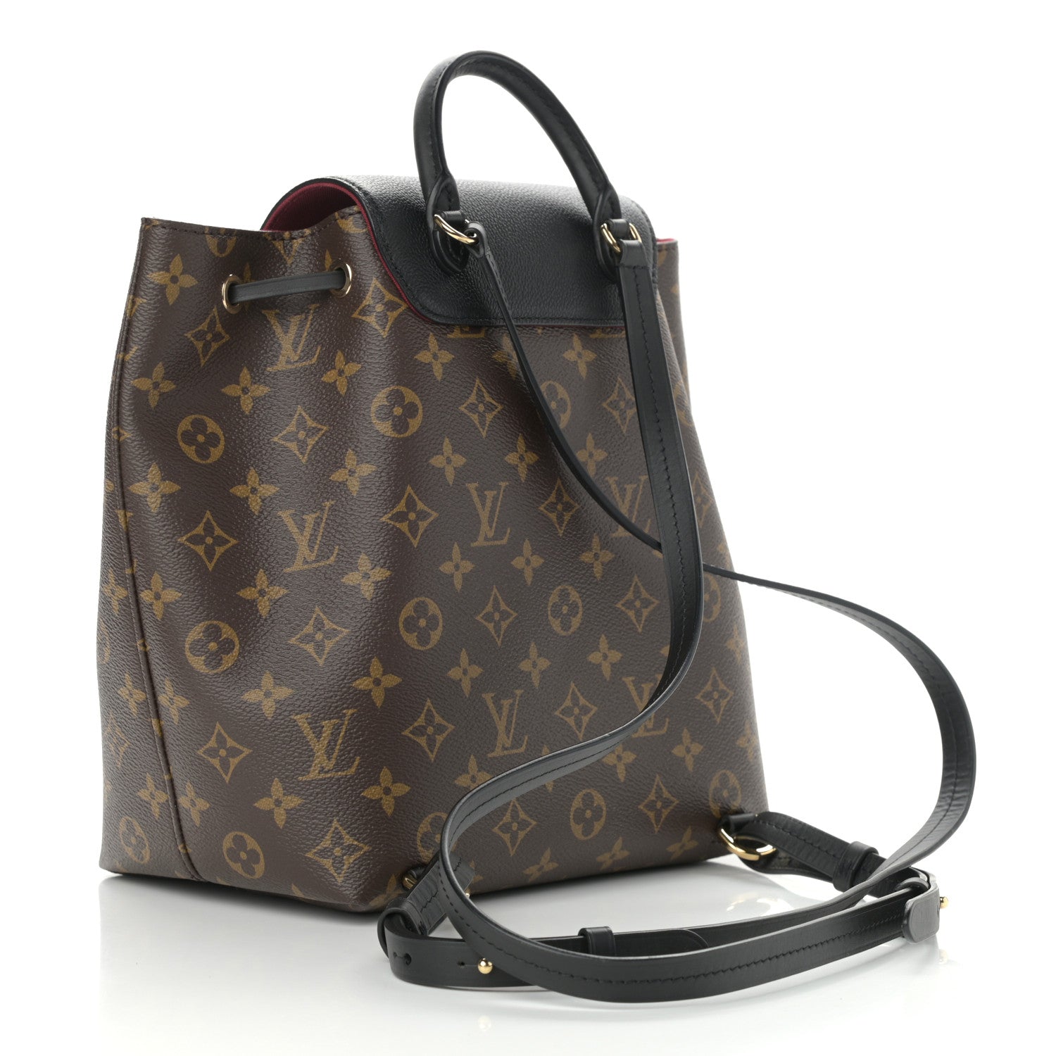 Louis Vuitton Monogram Montsouris PM Black 3 of 12