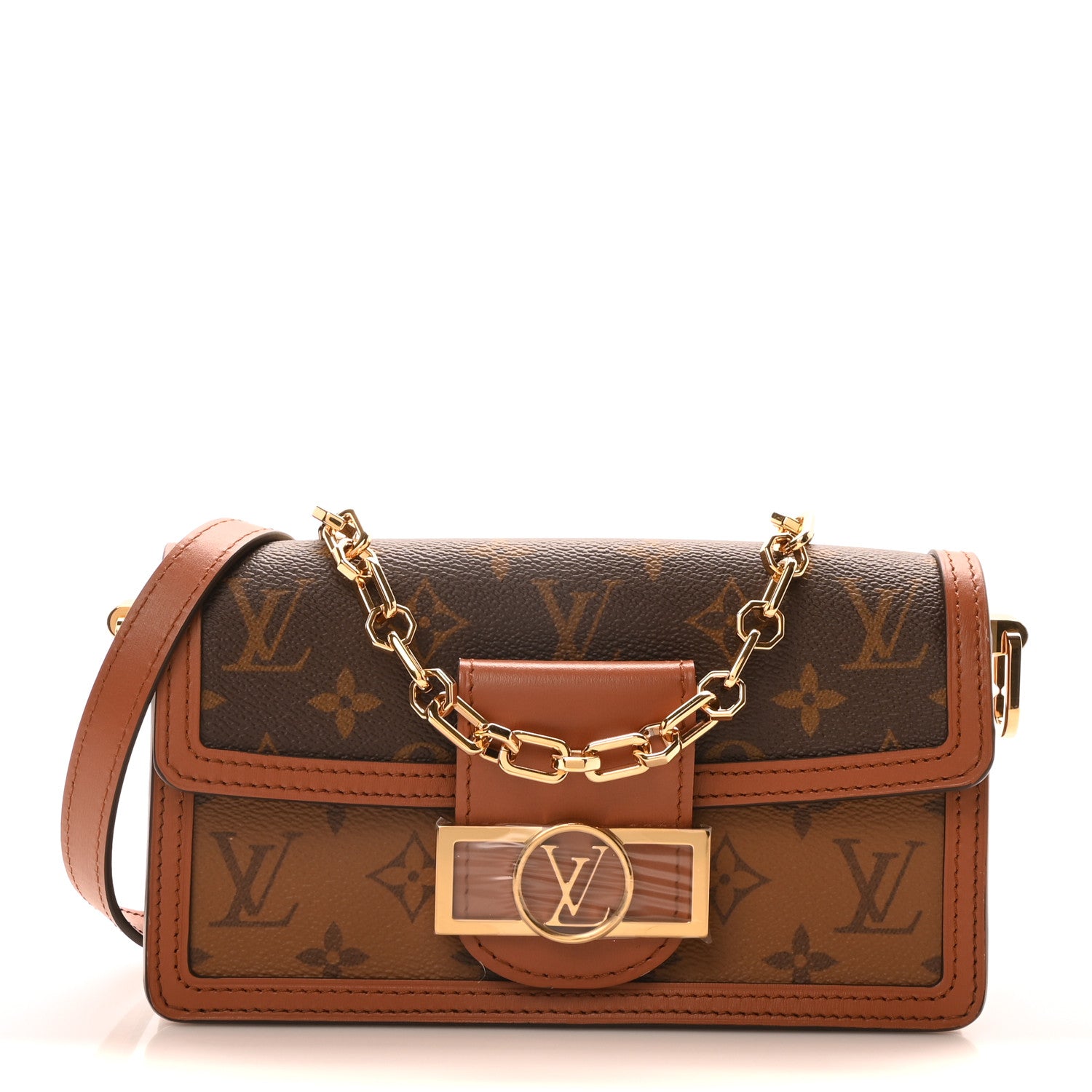 Louis Vuitton Reverse Monogram Dauphine Mini East West 1 of 10