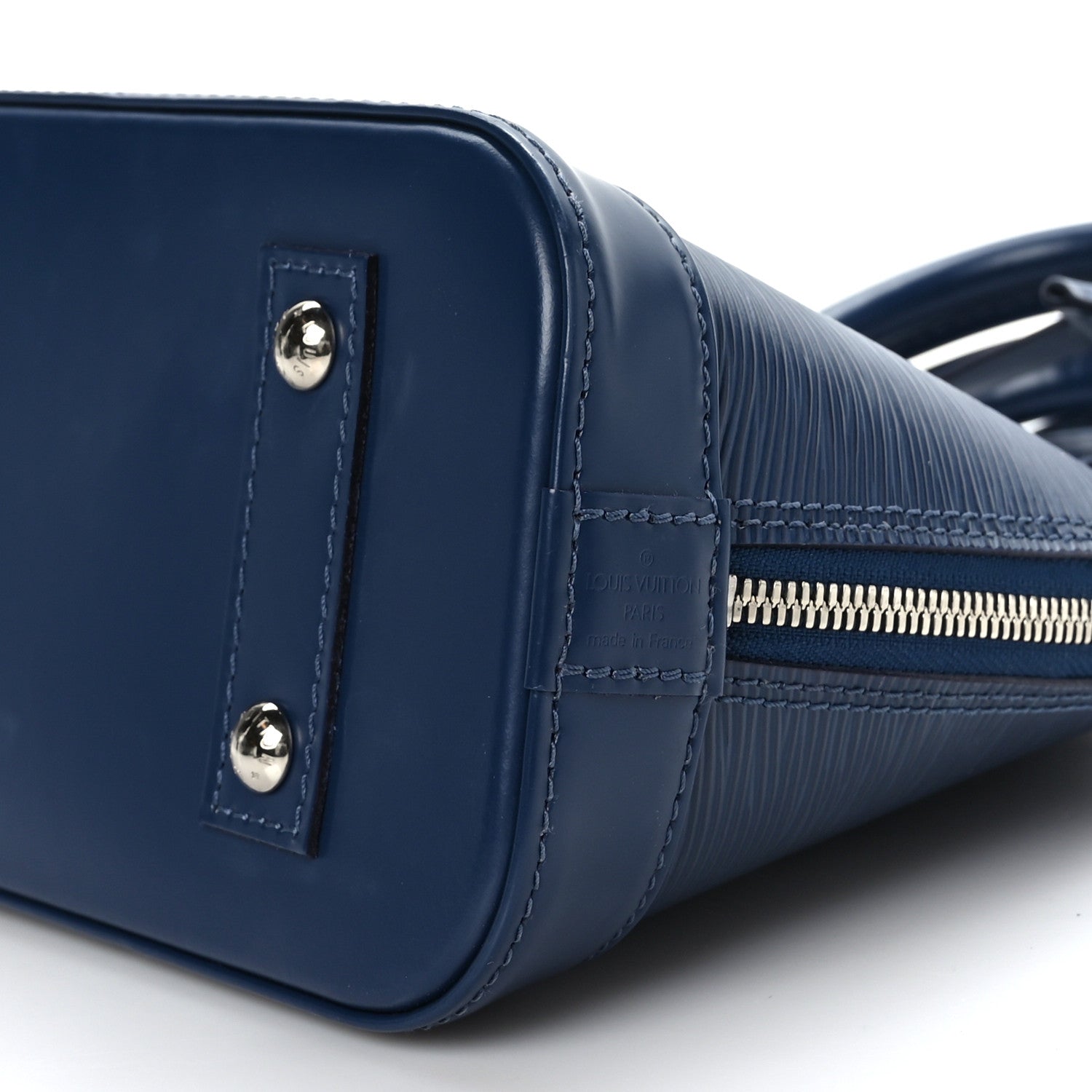 Louis Vuitton Epi Alma BB Indigo 8 of 8