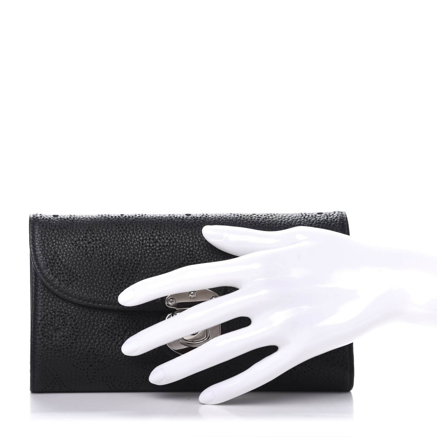 Louis Vuitton Mahina Amelia Wallet Black 2 of 8