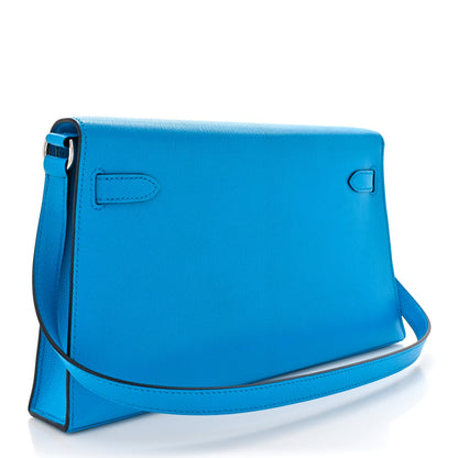 Hermes Chevre Chamkila Kelly Elan Bleu Frida 3 of 11