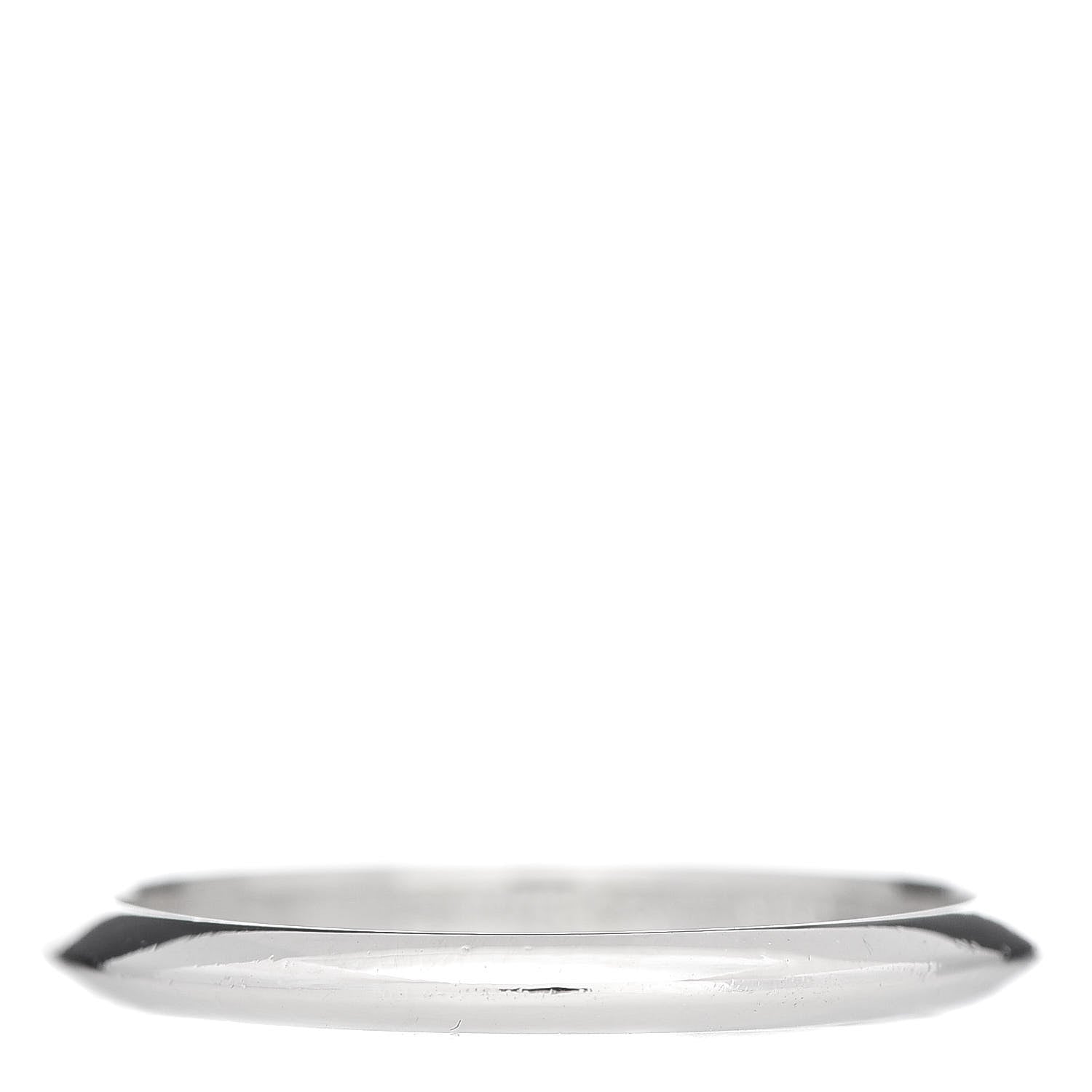 Tiffany Platinum 2mm Knife Edge Wedding Band Ring 52 6 1 of 4