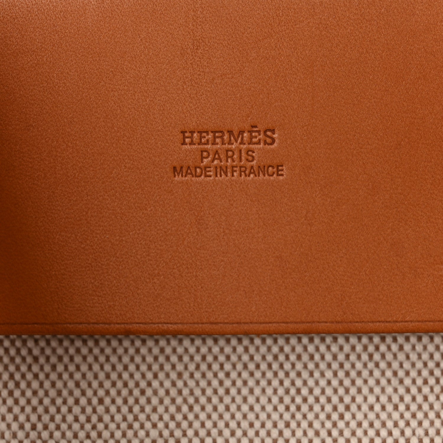 Hermes Toile Vache Hunter Herbag Cabas MM Natural 7 of 17