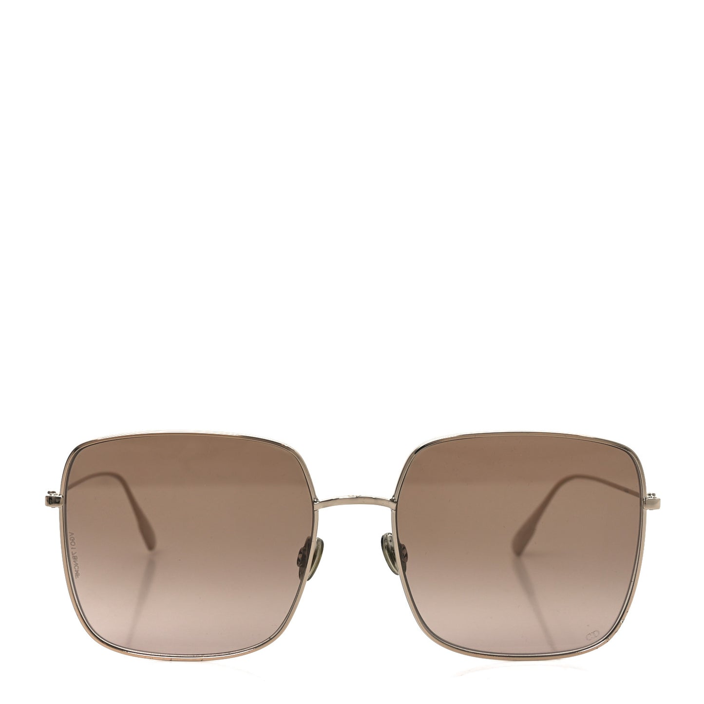 Metal Stellaire 1 Square Sunglasses Gold