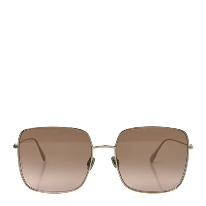 Christian Dior Metal Stellaire 1 Square Sunglasses Gold 2 of 7
