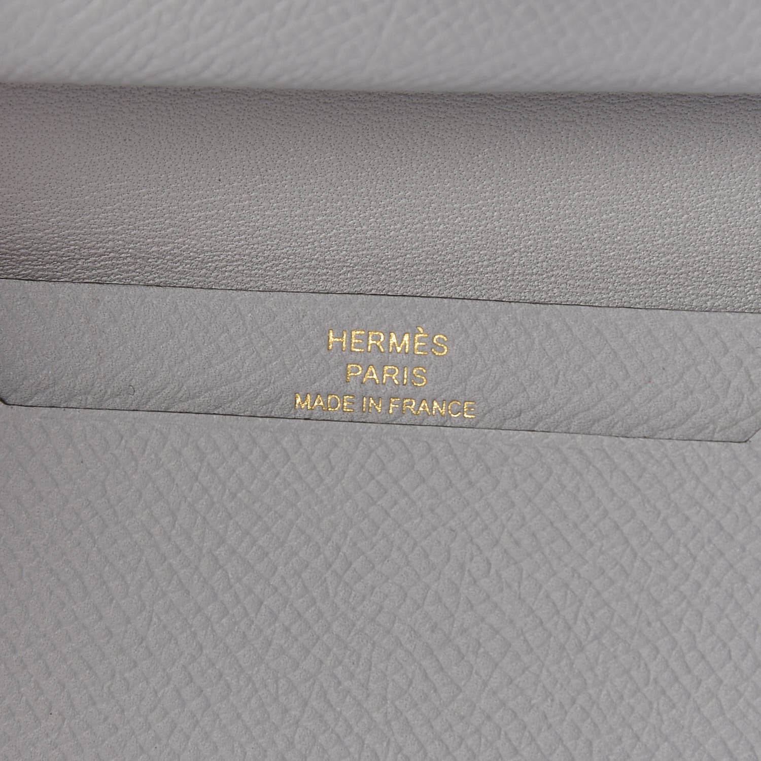 Hermes Epsom Bearn Card Holder Wallet Gris Mouette 7 of 9