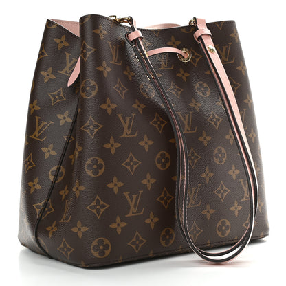 Louis Vuitton Monogram Neonoe MM Rose Poudre 3 of 7