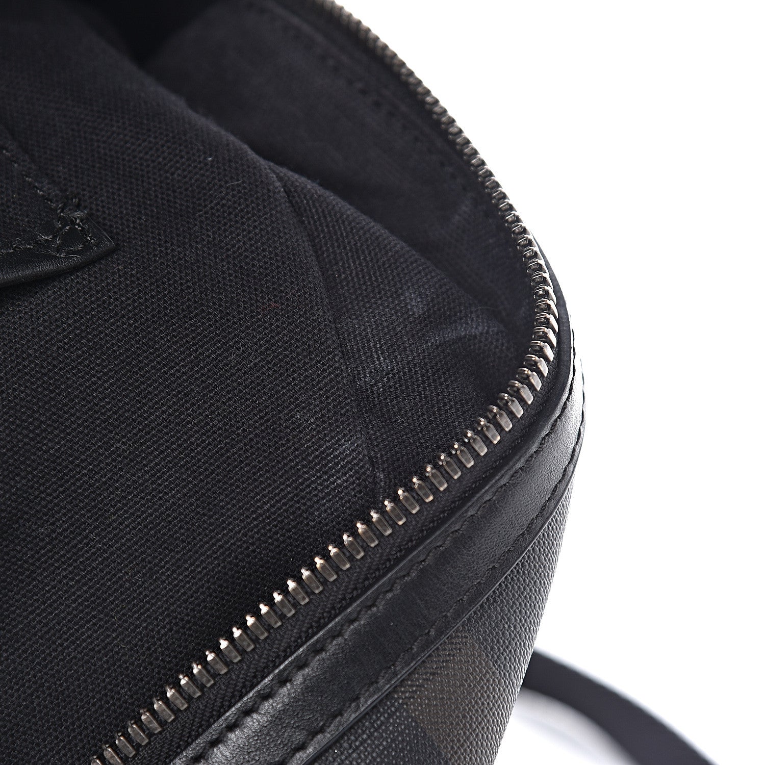 Burberry Smoked Check Backpack Black Brown 8 of 16