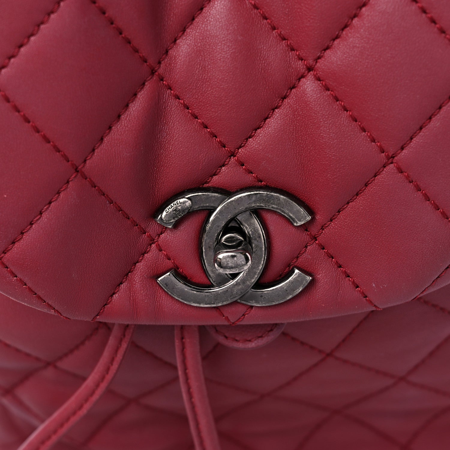 Chanel Lambskin Quilted Daily Supple Backpack Fuchsia 20 of 20