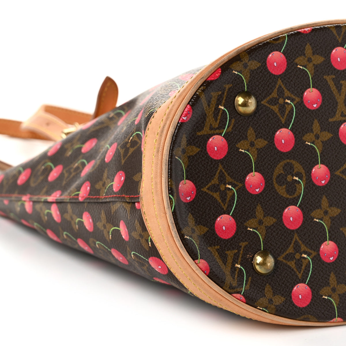 Louis Vuitton Monogram Cerises Bucket Bag 9 of 13