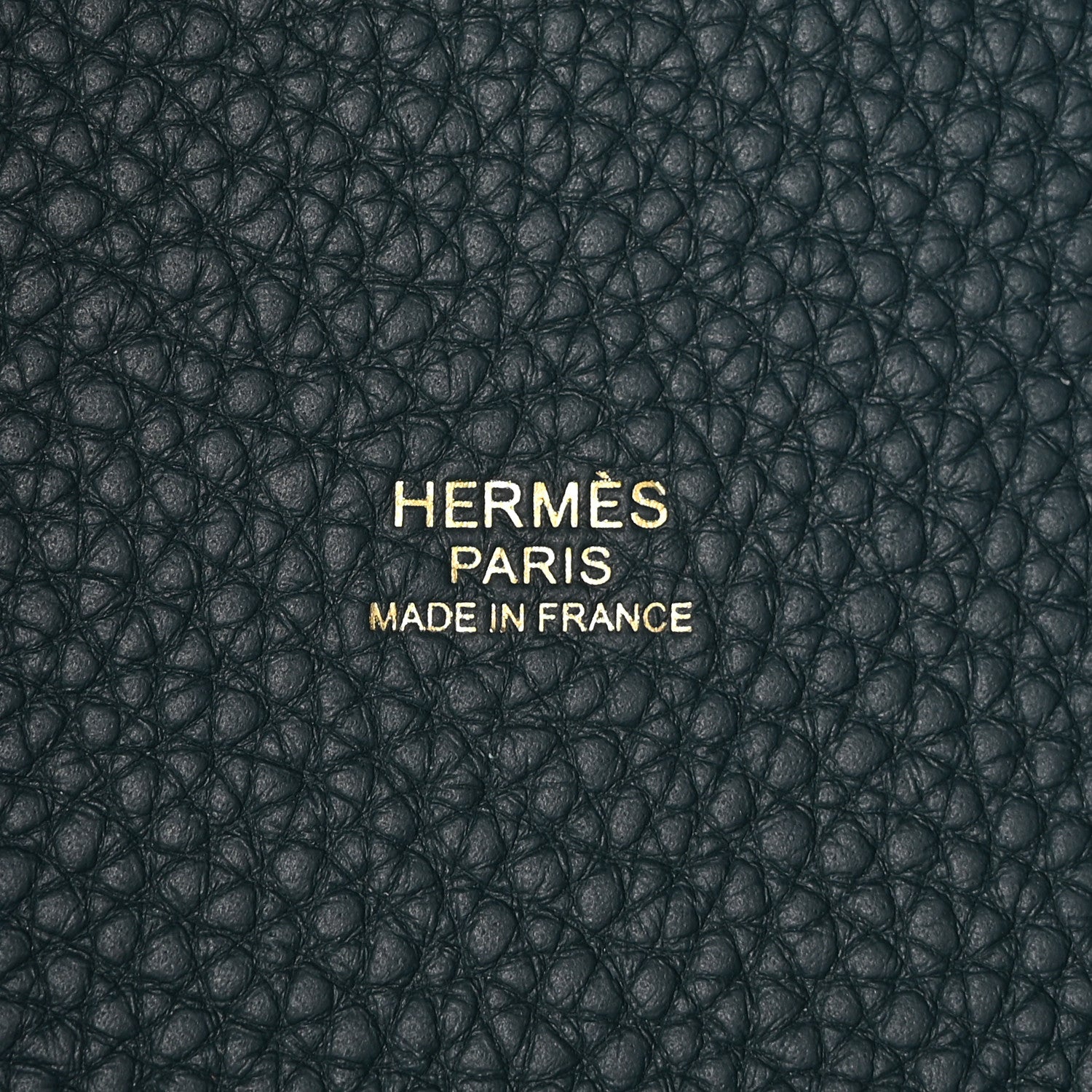 Hermes Taurillon Clemence Picotin Lock 18 PM Vert Cypress 6 of 11
