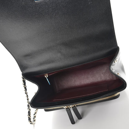 Chanel Caviar Quilted Large Business Affinity Flap Black 5 of 13