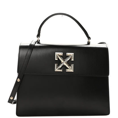 Off-White Calfskin 2.8 Jitney Bag Black 1 of 9