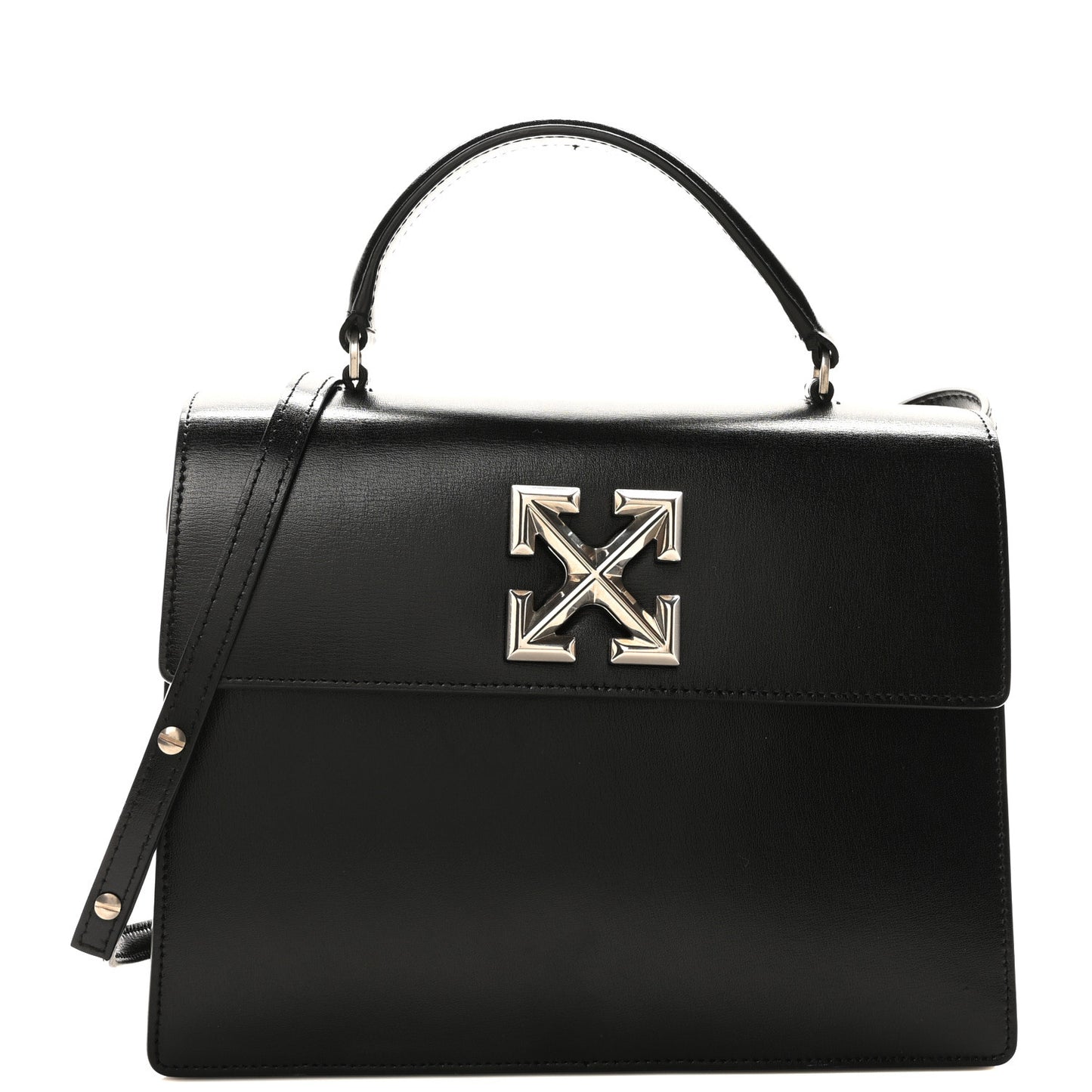 Calfskin 2.8 Jitney Bag Black