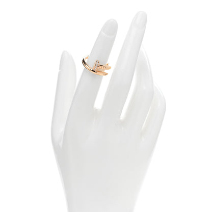 Cartier 18K Pink Gold Diamond Juste Un Clou Ring 50 5.25 2 of 5