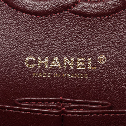 Chanel Lambskin Quilted Medium Double Flap Black 6 of 13