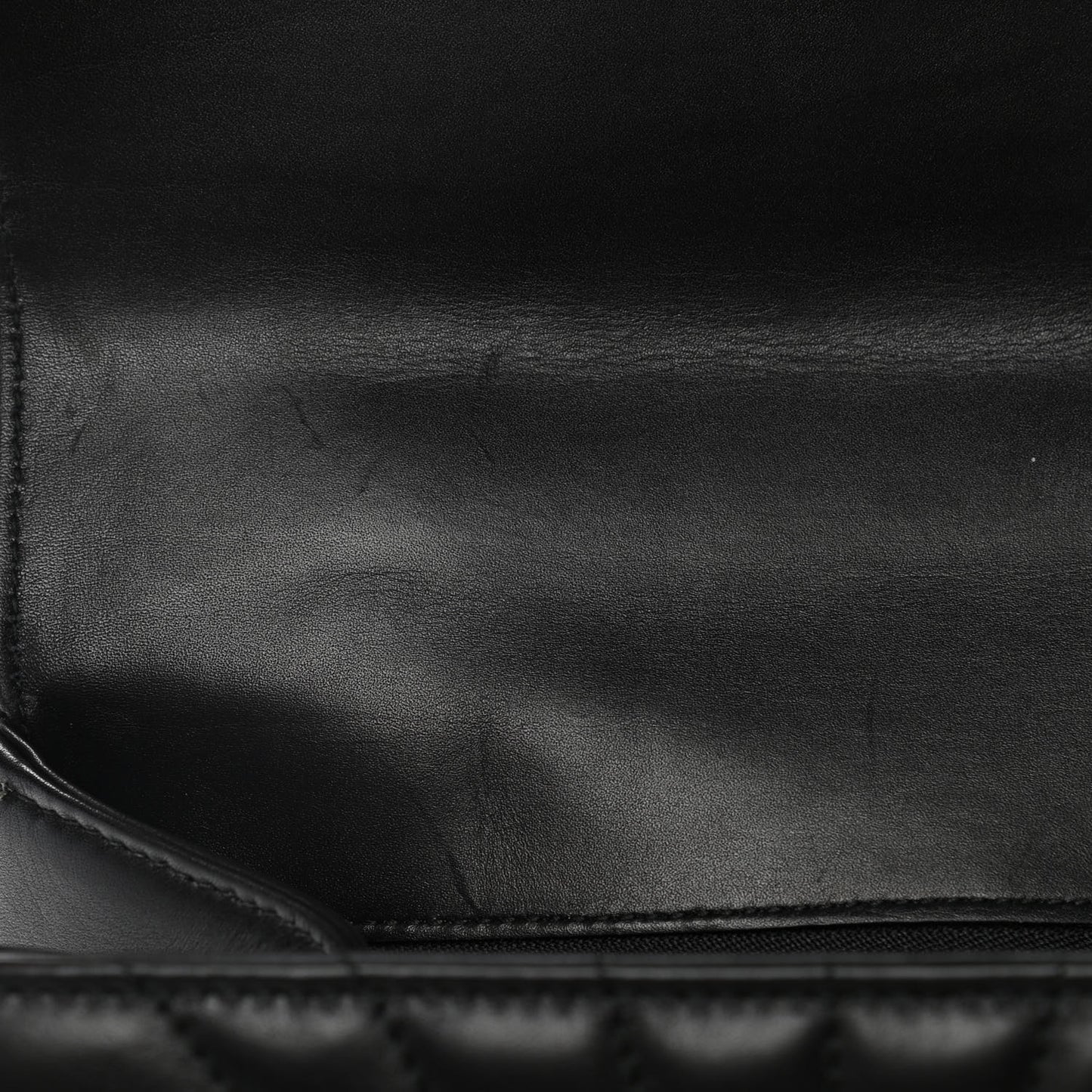Calfskin Bamboo Trapuntata Queen Margaret Backpack Mystic White Black