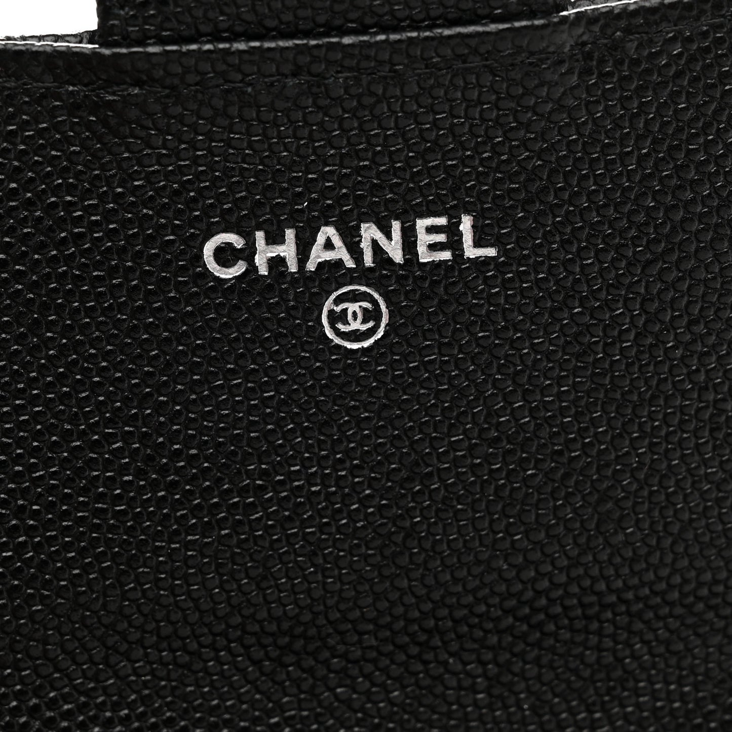 Caviar Quilted Large Gusset Flap Wallet Black