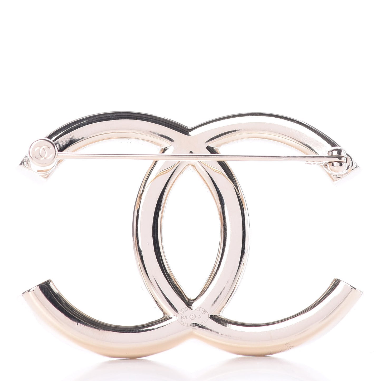 Baguette Crystal High Society CC Earrings Gold