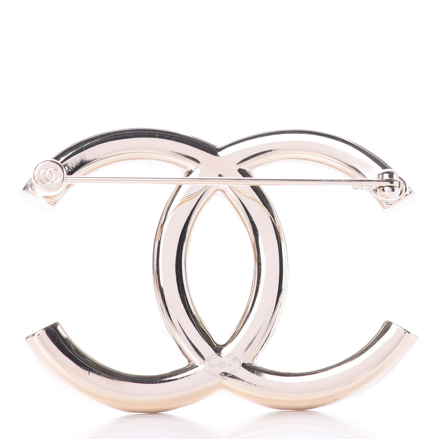 Chanel Baguette Crystal High Society CC Earrings Gold 2 of 4