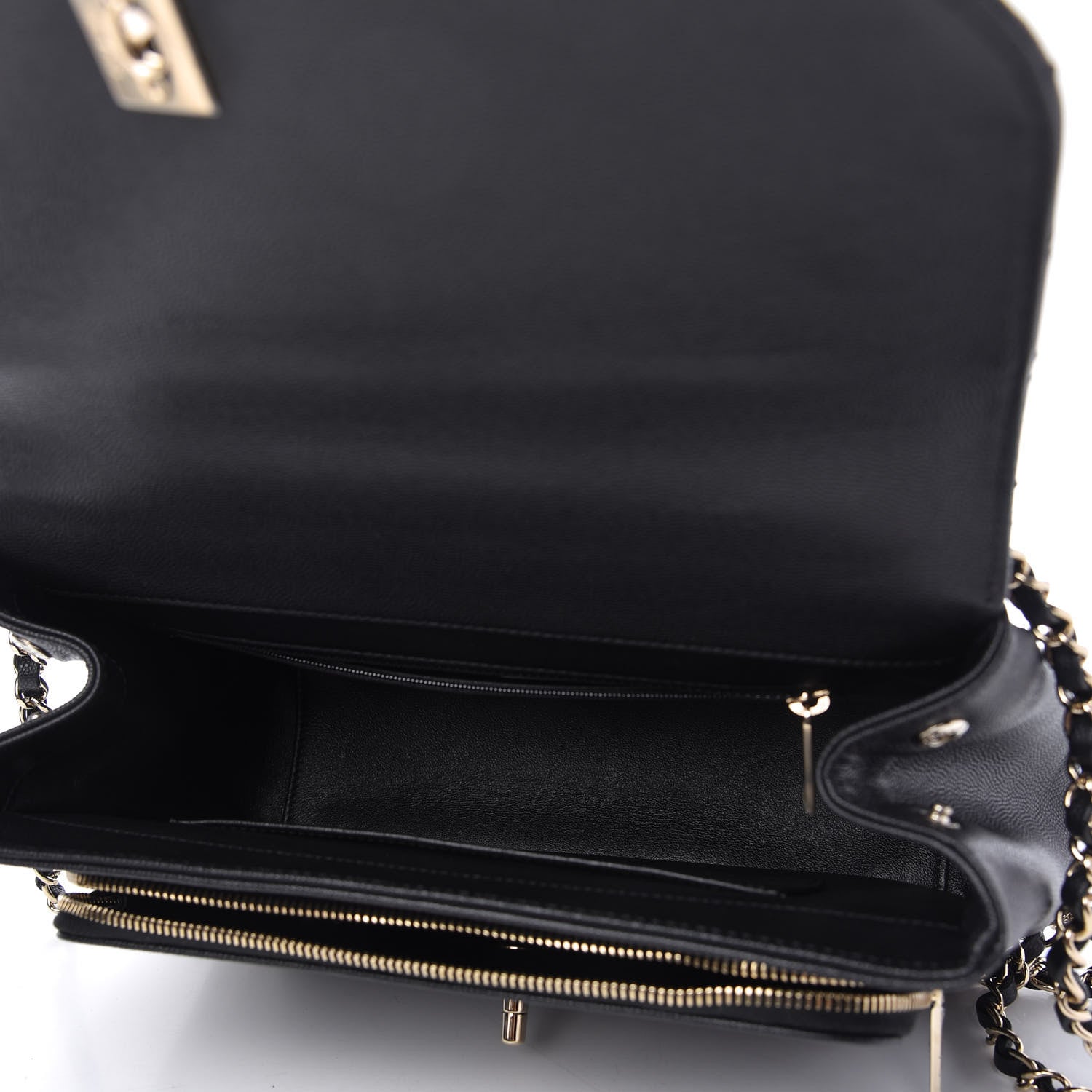 Chanel Caviar Quilted Large Business Affinity Flap Black 5 of 10