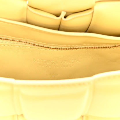 Bottega Veneta Lambskin Maxi Intreccio Padded Chain Cassette Crossbody Bag Corn 6 of 9