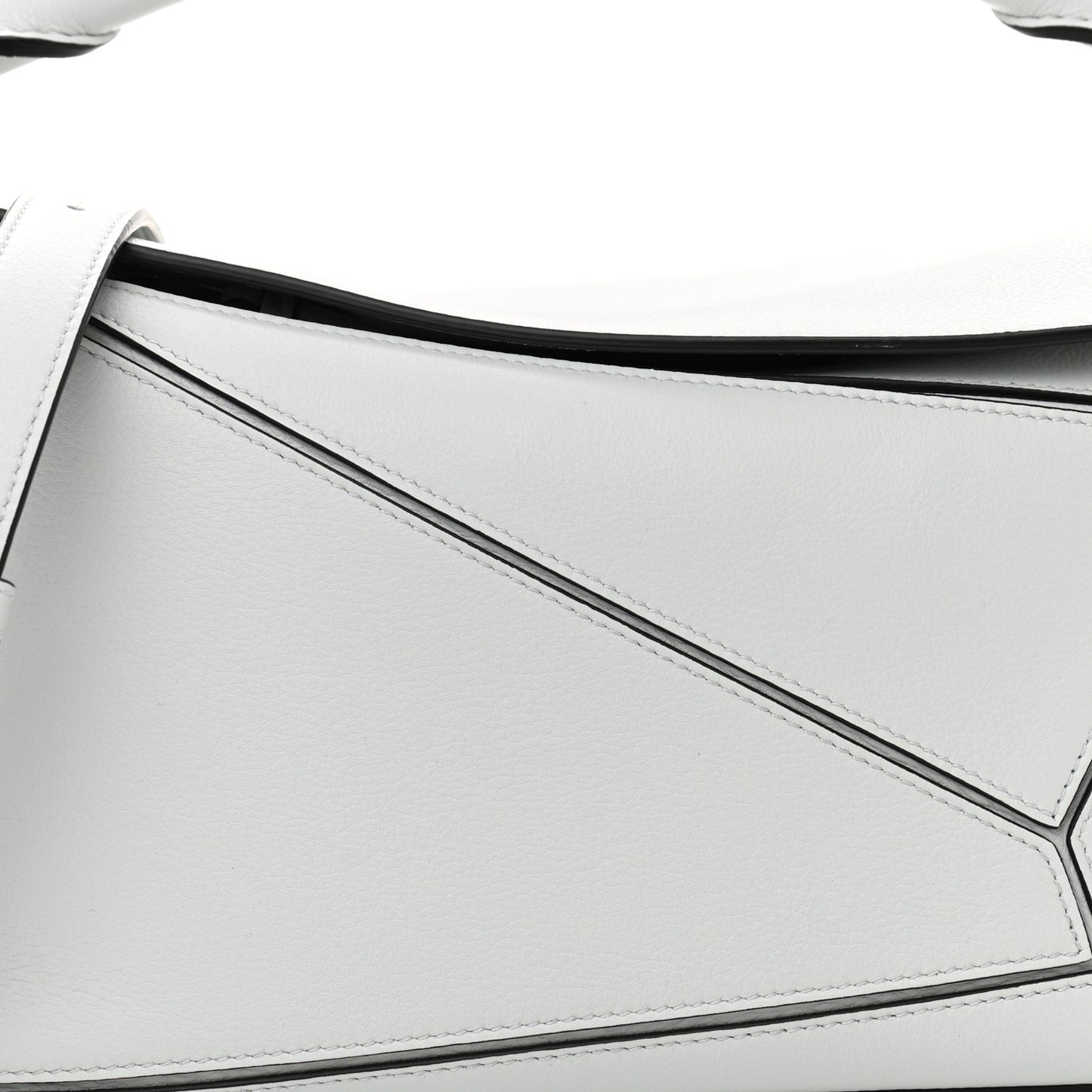 Calfskin Small Puzzle Bag Kaolin