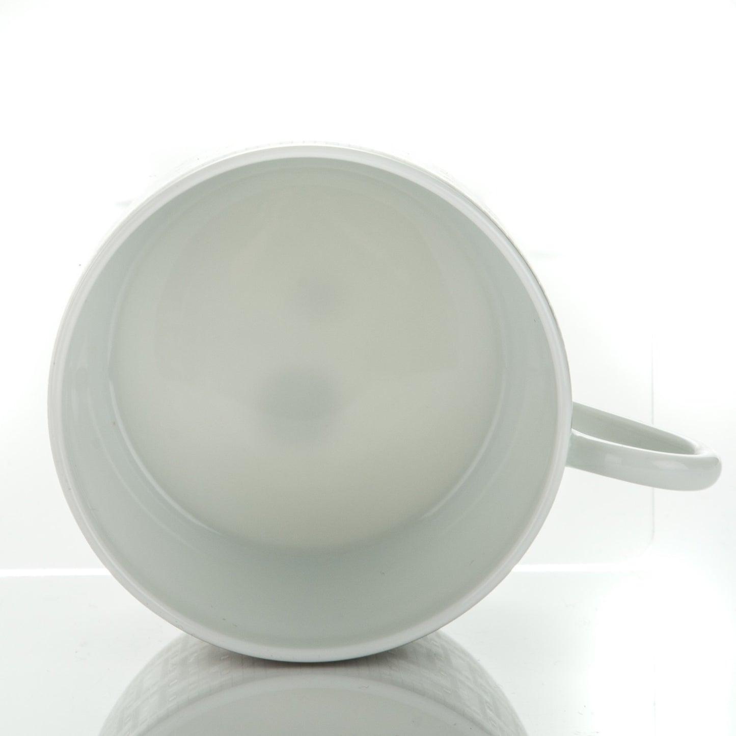 Porcelain Mosaique Au 24 Platine Tea Cup And Saucer Set Of 2