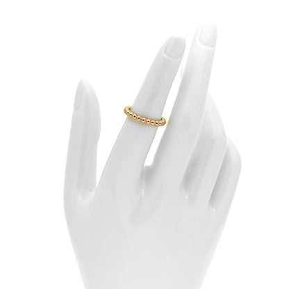Van Cleef & Arpels 18K Yellow Gold Medium Perlee Ring 52 6 2 of 5