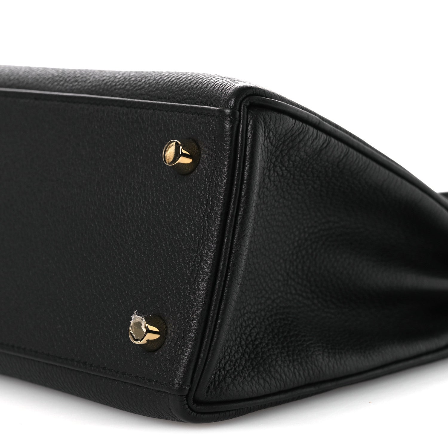 Hermes Togo Kelly Retourne 25 Black 9 of 12