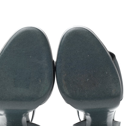 Valentino Garavani Grainy Cowhide VLogo 15/105mm Platform Sandals 40 Amadeus 8 of 8