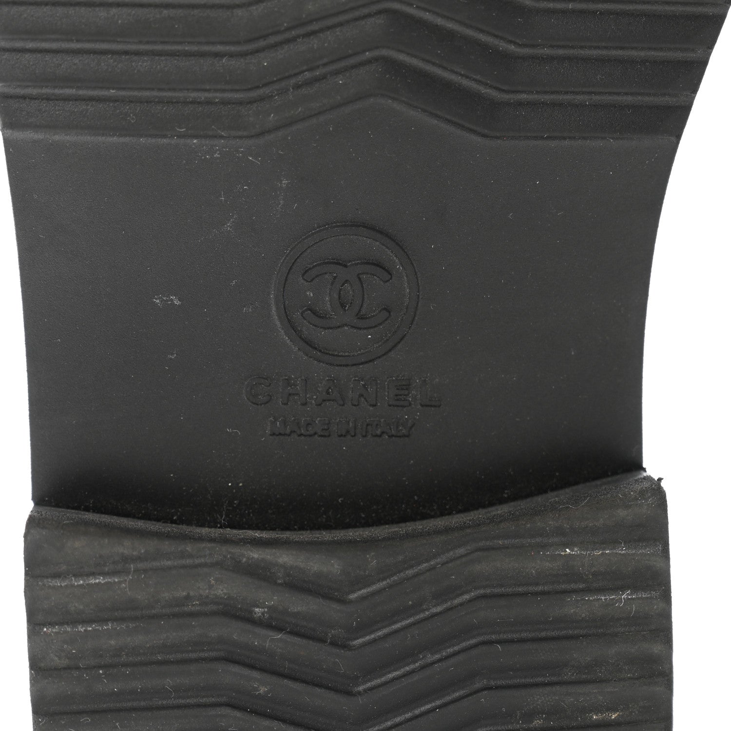 Chanel Oily Calfskin Star Quilted Biker Boots 39.5 Black 6 of 11