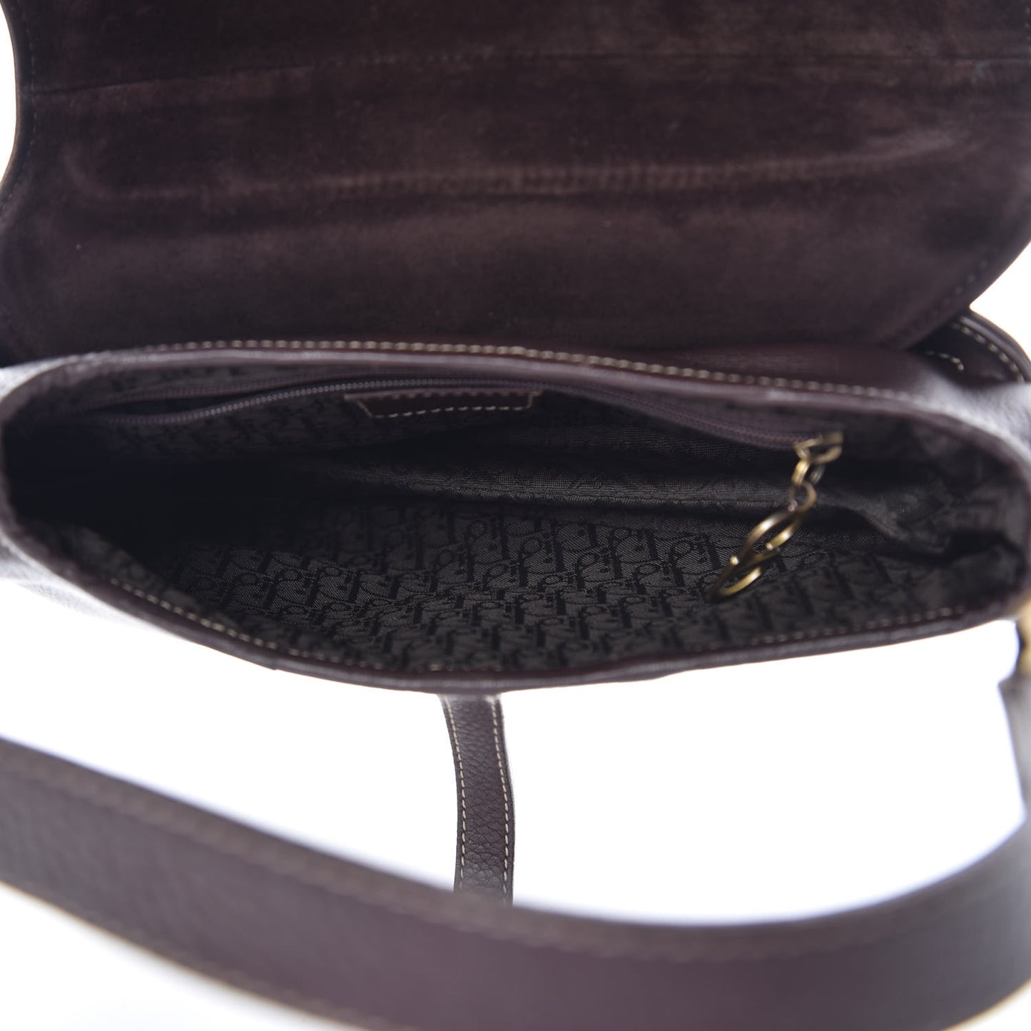 Calfskin Saddle Bag Brown
