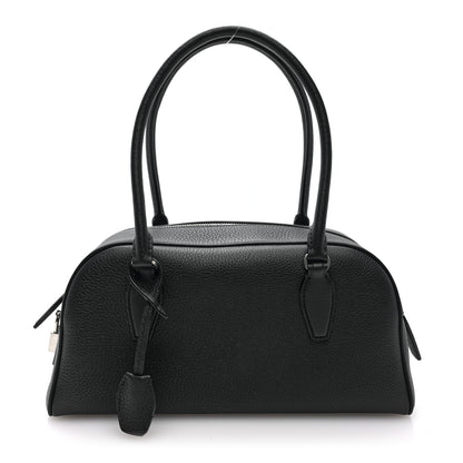 The Row Grained Calfskin Small EW India Black 1 of 9