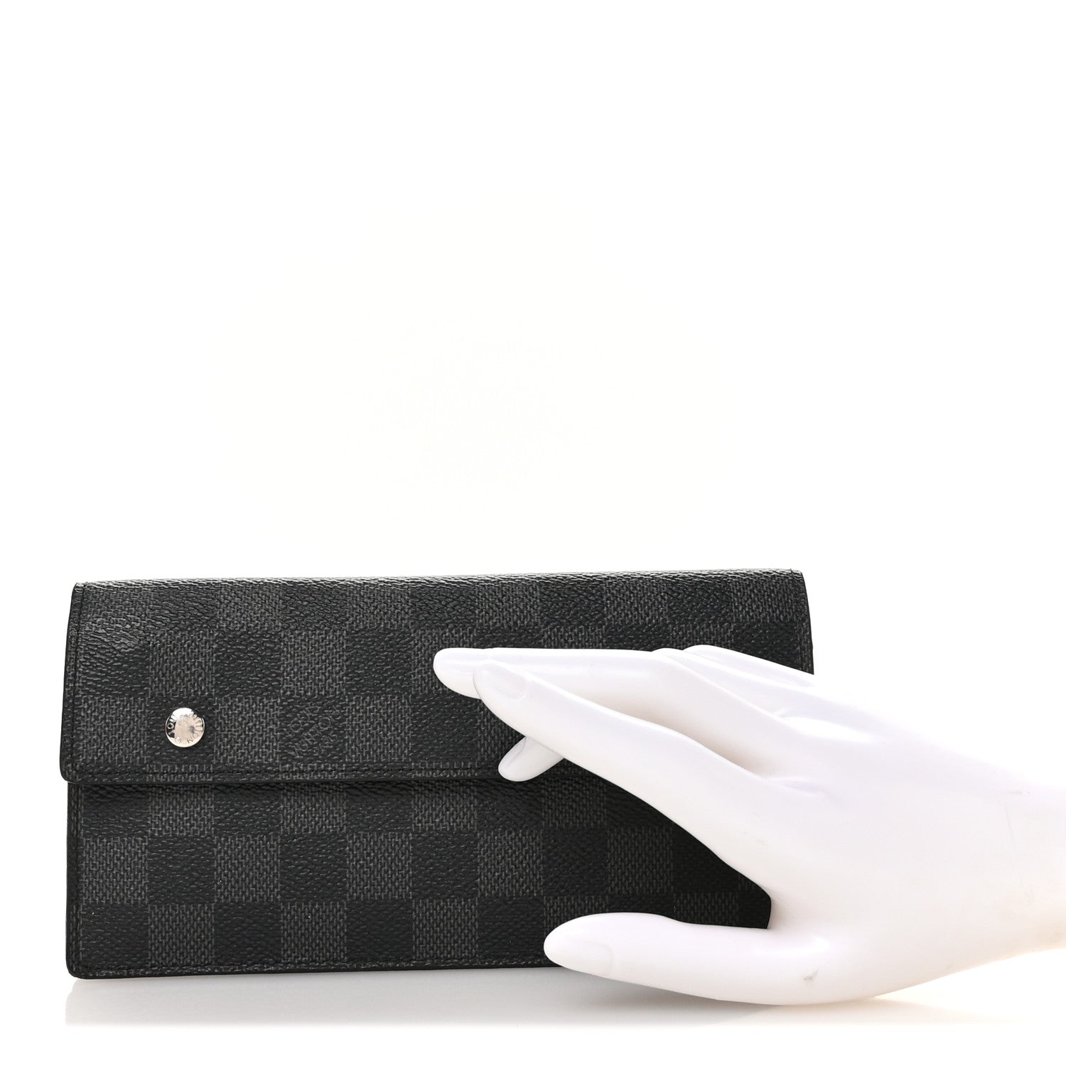 Louis Vuitton Damier Graphite Accordeon Wallet 2 of 9