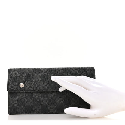 Louis Vuitton Damier Graphite Accordeon Wallet 2 of 9
