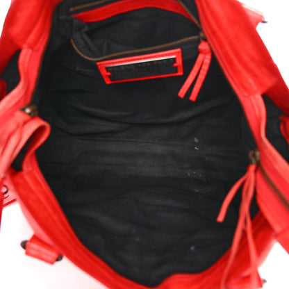 Balenciaga Agneau Classic Hardware City Rouge Cardinal 6 of 19