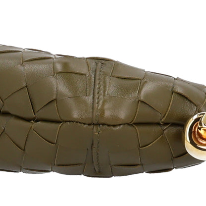 Bottega Veneta Nappa Intrecciato Mini Solstice Shoulder Bag Olive Oil 9 of 9